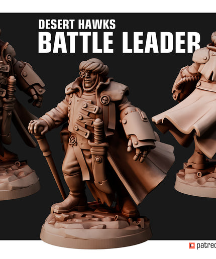 Desert Hawks Battle Leader MINIATURE