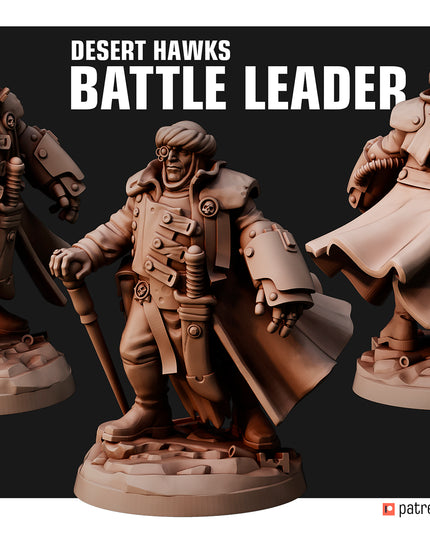 Desert Hawks Battle Leader MINIATURE