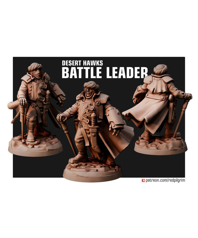 Desert Hawks Battle Leader MINIATURE