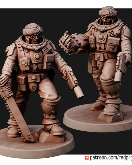 Desert Hawks Command Squad X5 MINIATURES