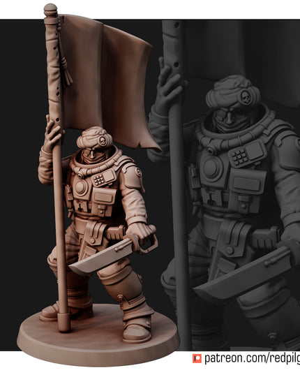 Desert Hawks Command Squad X5 MINIATURES