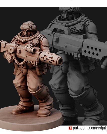 Desert Hawks Command Squad X5 MINIATURES