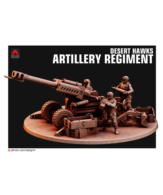 Desert Hawks Artillery Regiment MINIATURE