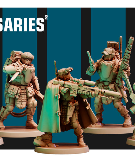 Desert Hawks Janissaries 2 X5 MINIATURES