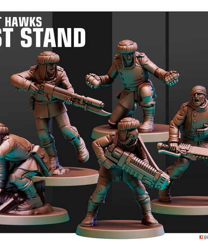 Desert Hawks Last Stand X5 MINIATURES