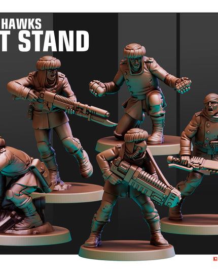 Desert Hawks Last Stand X5 MINIATURES