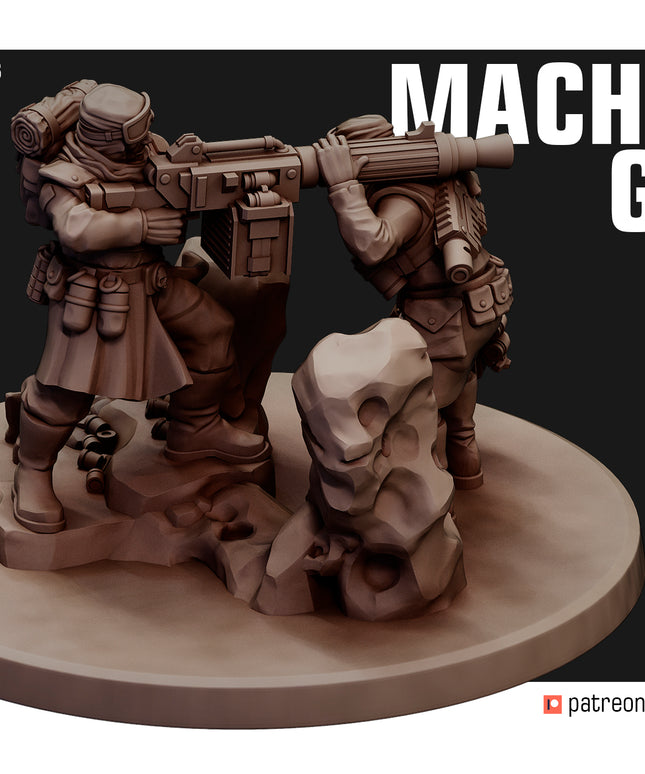 Desert Hawks Machine Gun MINIATURE