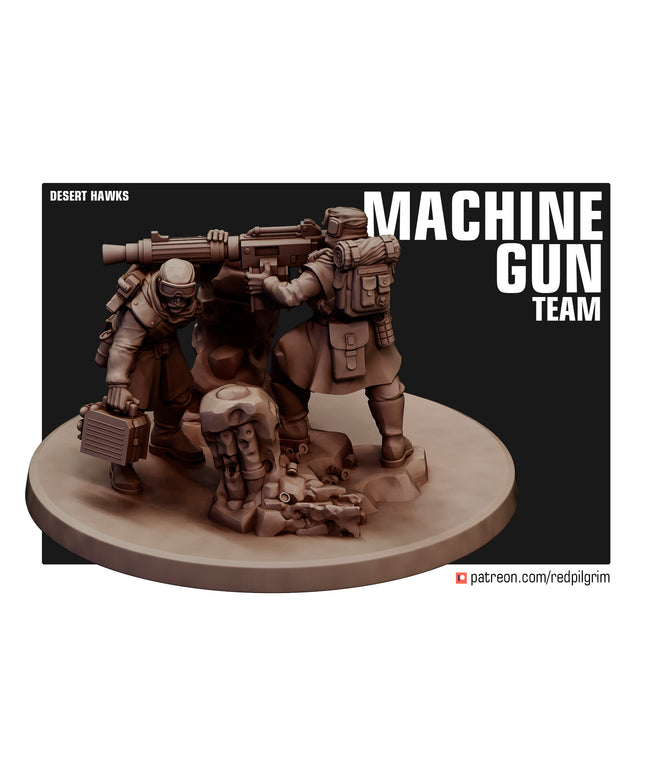 Desert Hawks Machine Gun MINIATURE