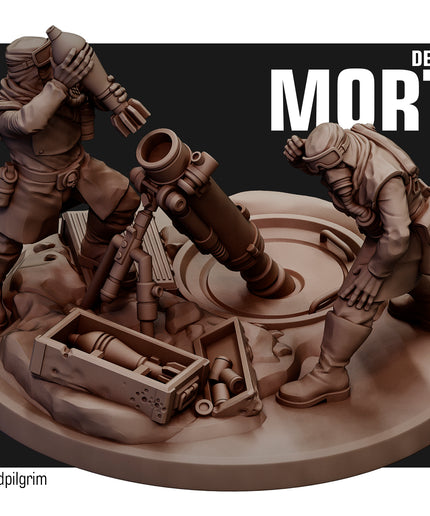 Desert Hawks Mortar Team MINIATURE