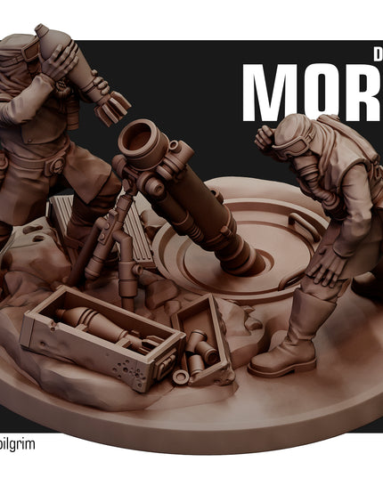 Desert Hawks Mortar Team MINIATURE