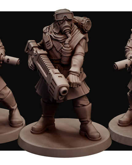 Desert Hawks Recon Team X5 MINIATURES