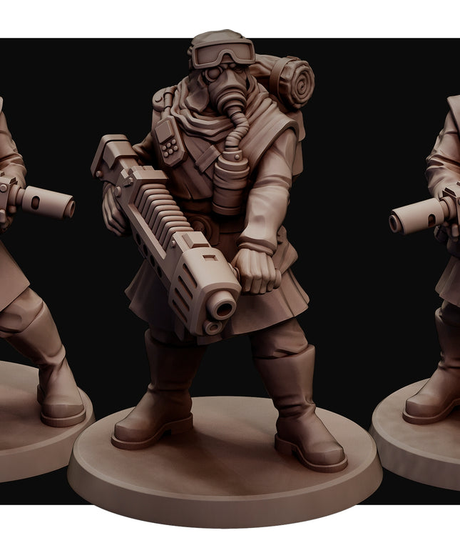 Desert Hawks Recon Team X5 MINIATURES