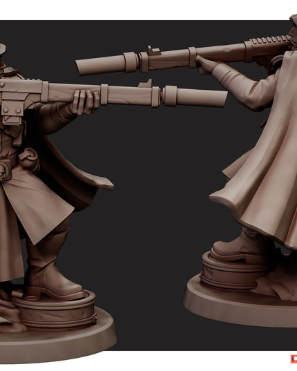 Desert Hawks Snipers X3 MINIATURES