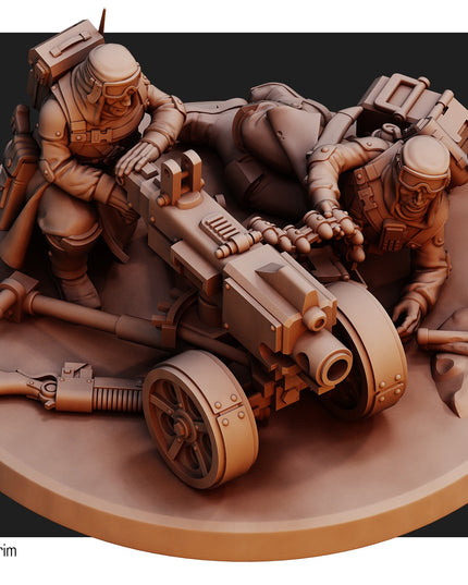 Desert Hawks Heavy Support Team MINIATURE