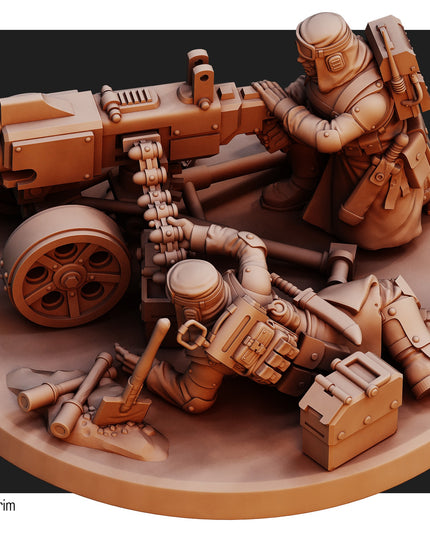 Desert Hawks Heavy Support Team MINIATURE