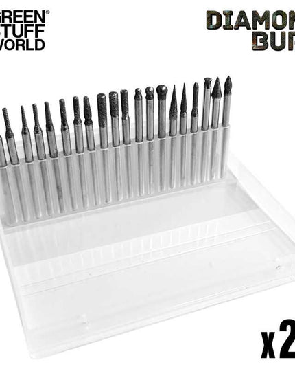 GSW Diamond Burr Set with 20 tips