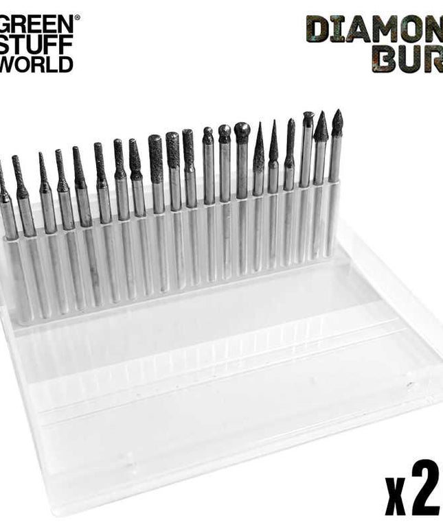 GSW Diamond Burr Set with 20 tips