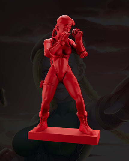 STREET FIGHTER CAMMY STATUE 220MM