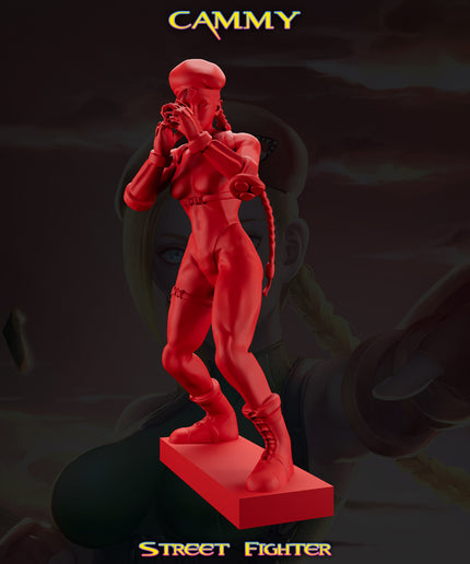 STREET FIGHTER CAMMY STATUE 220MM