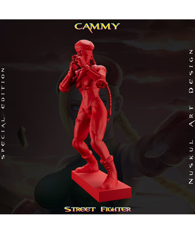STREET FIGHTER CAMMY STATUE 220MM