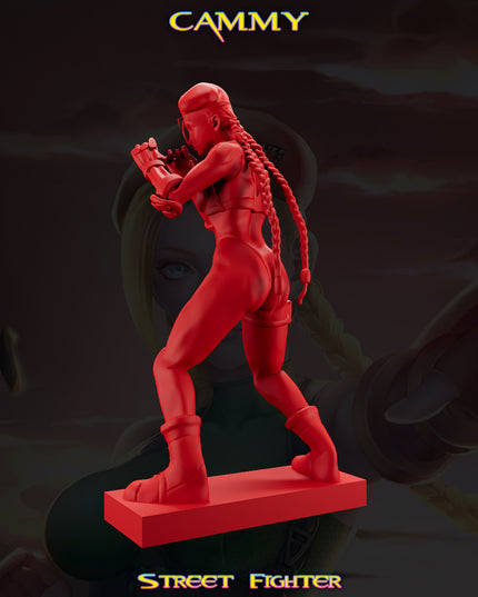 STREET FIGHTER CAMMY STATUE 220MM