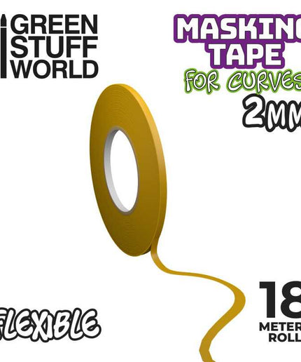GSW Flexible Masking Tape - 2mm