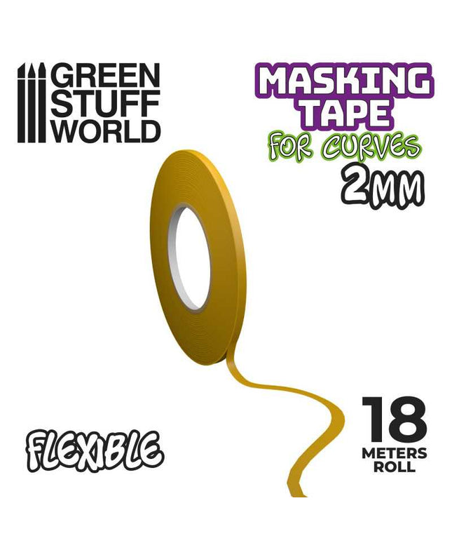 GSW Flexible Masking Tape - 2mm