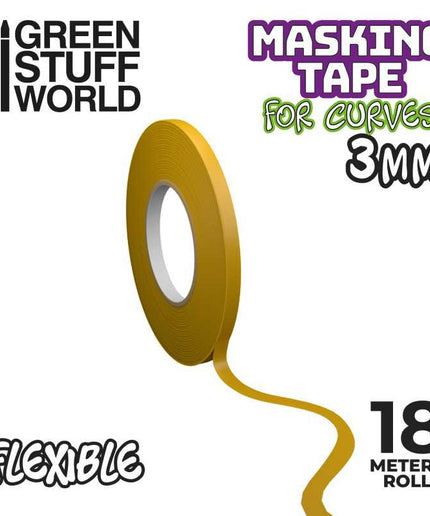 GSW Flexible Masking Tape - 3mm