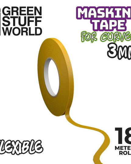 GSW Flexible Masking Tape - 3mm