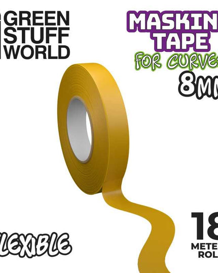 GSW Flexible Masking Tape - 8mm