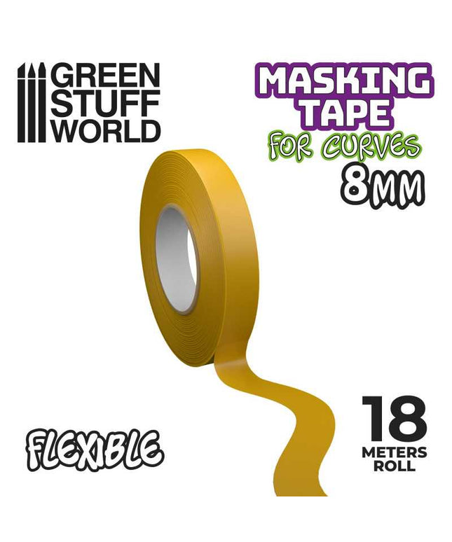 GSW Flexible Masking Tape - 8mm