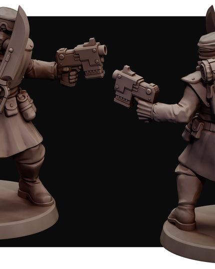 Desert Hawks Frontline Team X5 MINIATURES