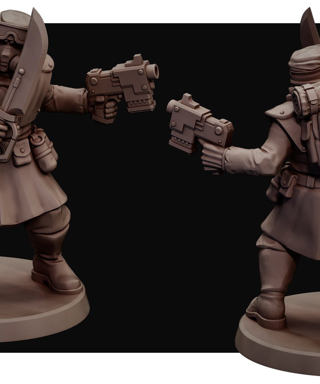 Desert Hawks Frontline Team X5 MINIATURES