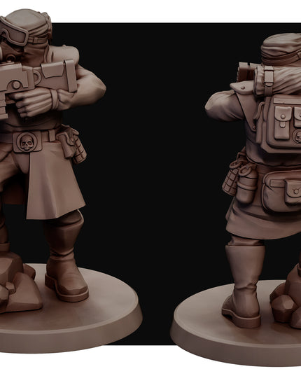 Desert Hawks Frontline Team X5 MINIATURES