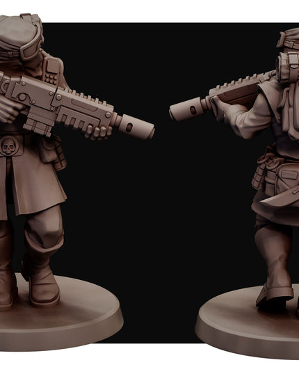 Desert Hawks Frontline Team X5 MINIATURES