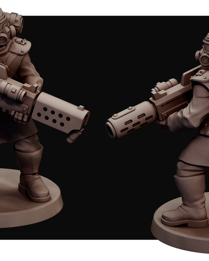 Desert Hawks Frontline Team X5 MINIATURES