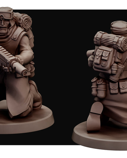 Desert Hawks Frontline Team X5 MINIATURES