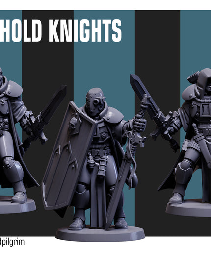 Household Knights X3 MINIATURES