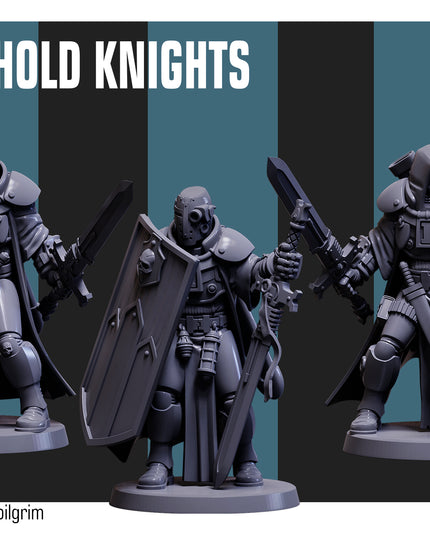 Household Knights X3 MINIATURES