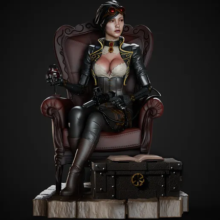 CA 3D Studios – Lady Mechanika Statue Multiparts 1/6
