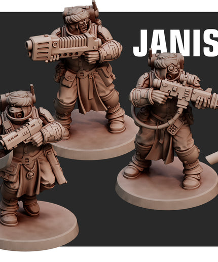Desert Hawks Janissaries X5 MINIATURES