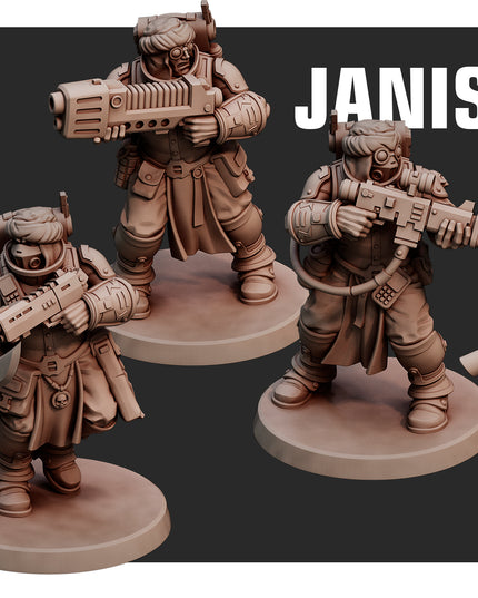Desert Hawks Janissaries X5 MINIATURES