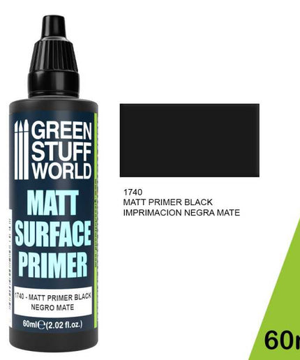 GSW  Matt Surface Primer 60ml - Black