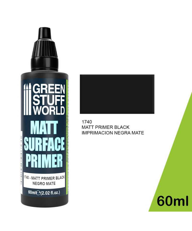 GSW  Matt Surface Primer 60ml - Black