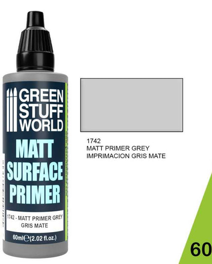 GSW  Matt Surface Primer 60ml - Grey