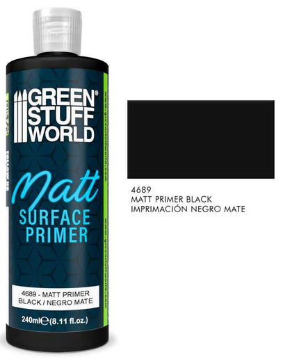 GSW  Matt Surface Primer 240ml - Black
