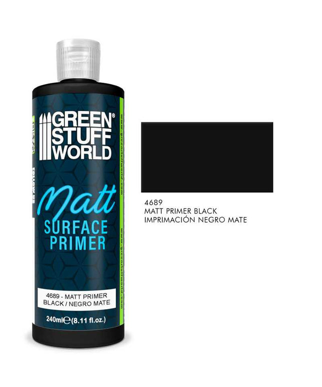 GSW  Matt Surface Primer 240ml - Black