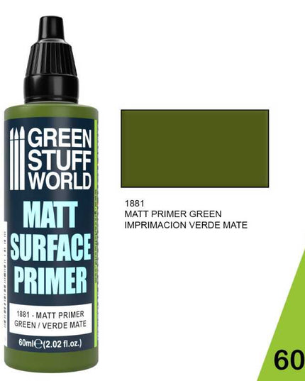 GSW  Matt Surface Primer 60ml - Green