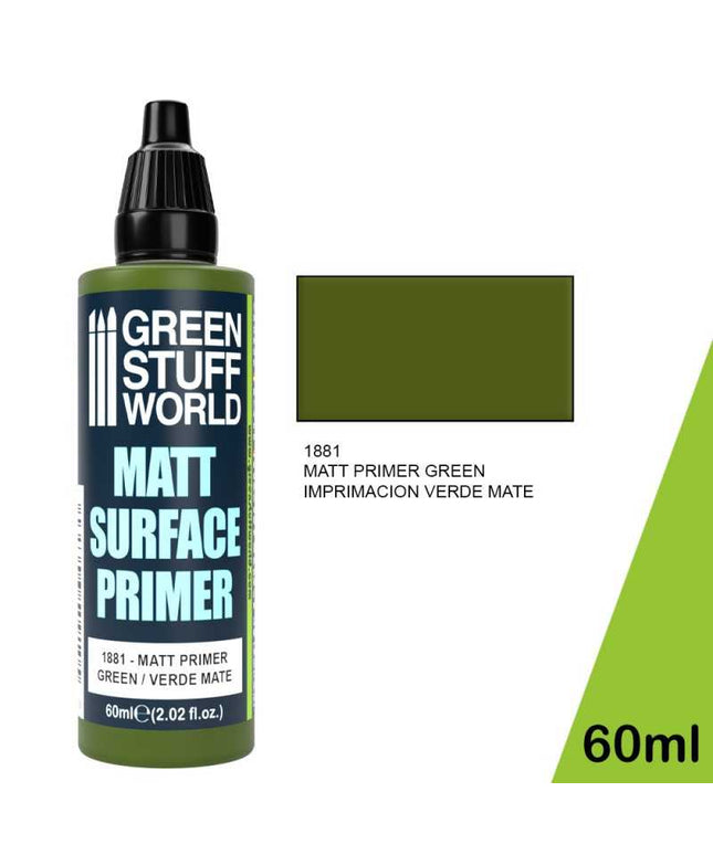 GSW  Matt Surface Primer 60ml - Green