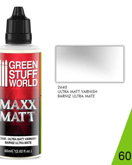 GSW Maxx Matt Varnish 60ml - Ultramate